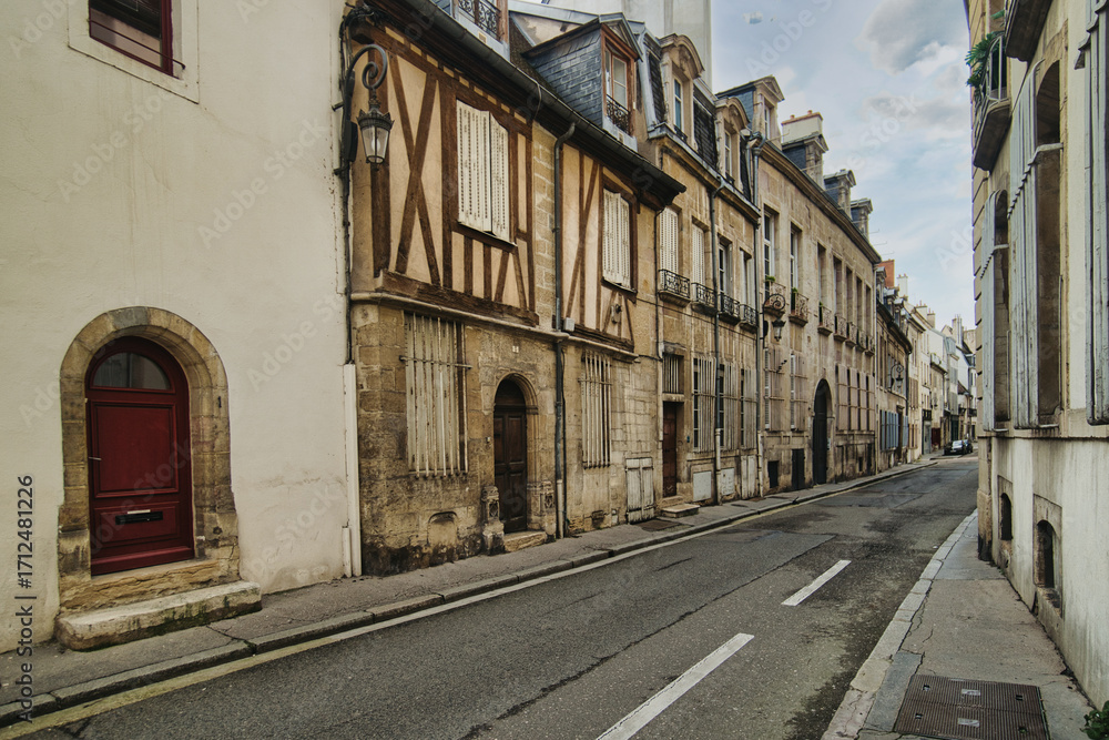 Fototapeta premium Old Town in Dijon, France