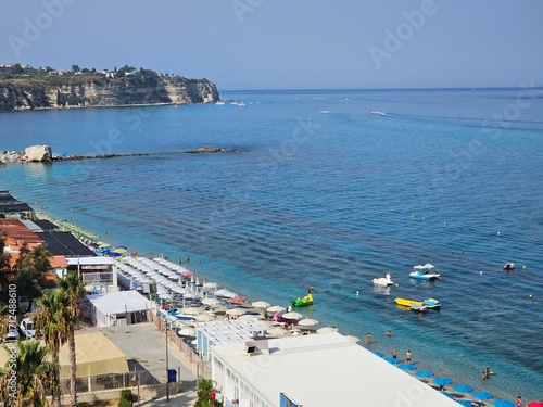 Tropea, Kalabrien, Blick, Panorama, Klippe, Altstadt