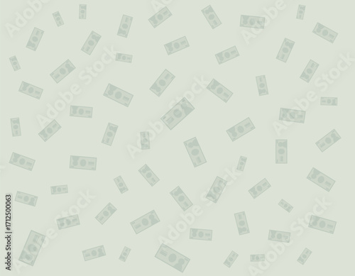 お金　お札　紙幣　money bill note　イラスト　ランダム　パターン