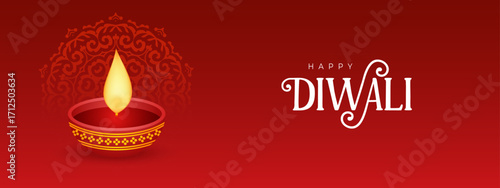 Happy Diwali 2025 Wishes  | Festival of Lights Celebration Banner