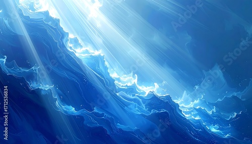 Radiant celestial clouds