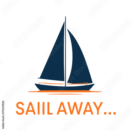 Embrace adventure with a sleek sailboat, inviting you to sail away on exciting journeys