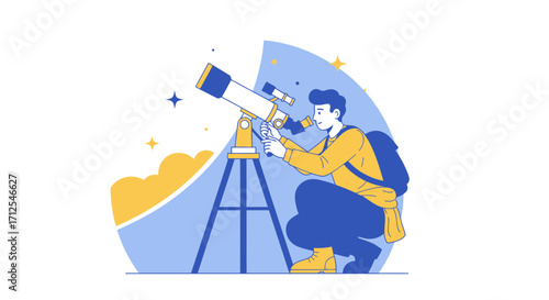 Discovering The Cosmos: A Graphic Depiction of Astronomical Exploration and Observation