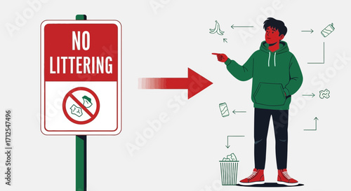 Environmental Responsibility Conceptualized Through Anti-Littering Awareness And Practices