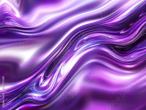Wallpaper Mural Vibrant Purple Abstract Swirl Background Ideal for Modern Design and Creative Projects Featuring Fluid Motion and Glossy Texture Torontodigital.ca