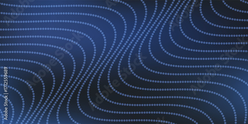 Dark blue black light wall digital , Premium unique motion elegant simple night modern