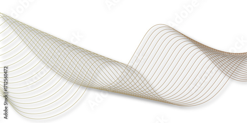 Purple, orange twisted line art pattern. Abstract creative squiggle. abstract background with pink ribbon. Abstract frequency wave gradient line vector business texture. seamless wave pattern glowing.