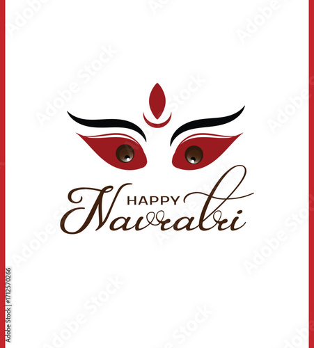  Navratri festival background design vector 2025