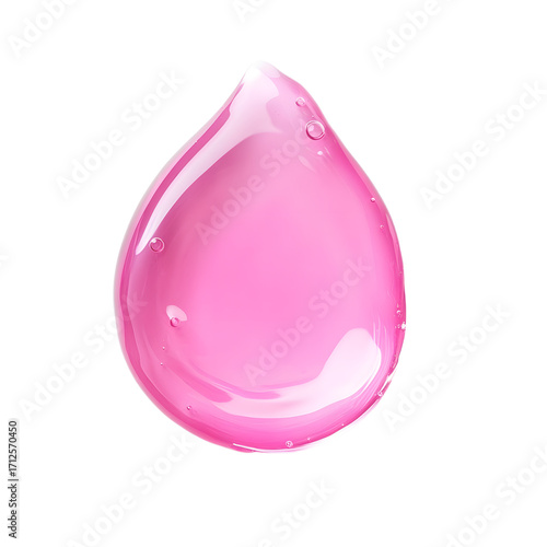 Luxurious Drop of Serum Gel Texture for Cosmetics Product Presentation
