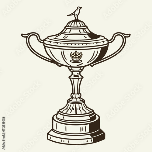 vector illustration of a cup