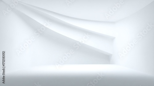 Wallpaper Mural Grey Solid Geometry Space Backgrounds，ideal for tech websites, digital art, or branding needing polished, futuristic backdrops. Torontodigital.ca