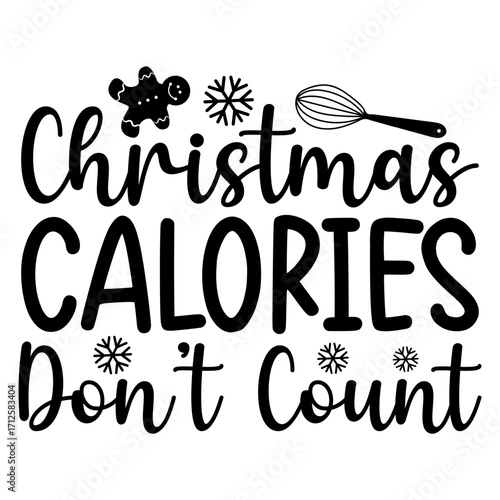 Christmas calories don't count