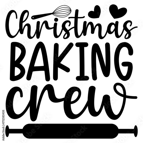 Christmas baking crew