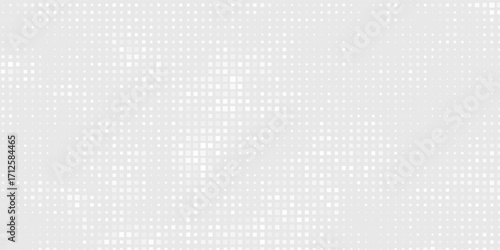 Dot white gray wave light technology texture background. Abstract big data digital concep modern grey