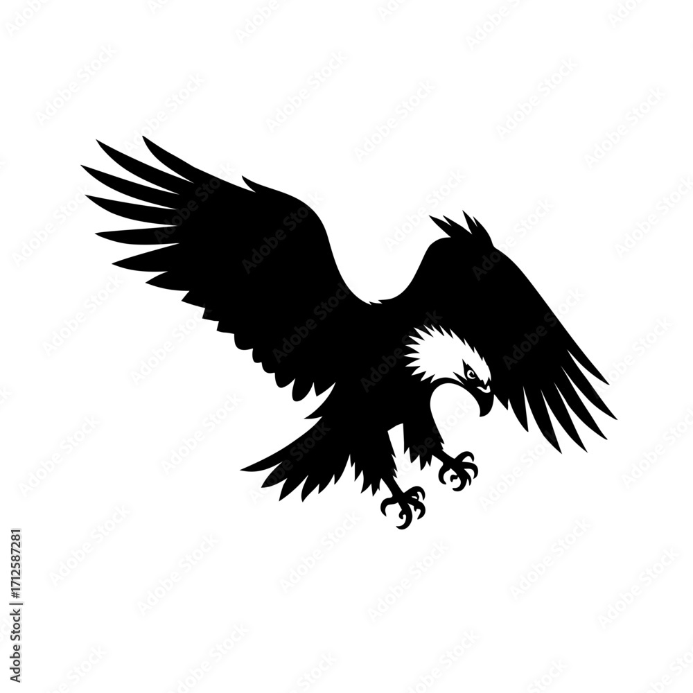Obraz premium eagle vector illustration