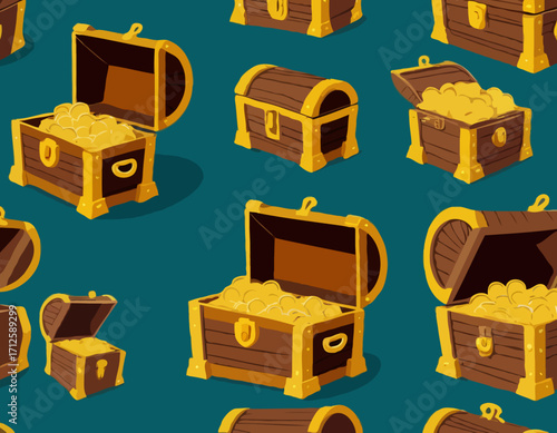 treasure chest for animation