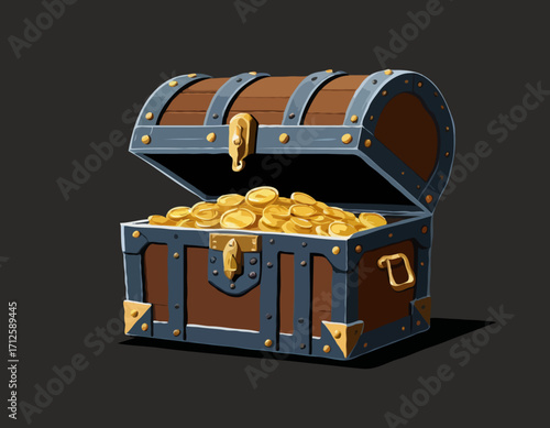 treasure chest for animation