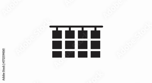 Wall calendar with minimalist design showing months and dates. Wall calendar reminder is useful tool for scheduling appointments and planning events.