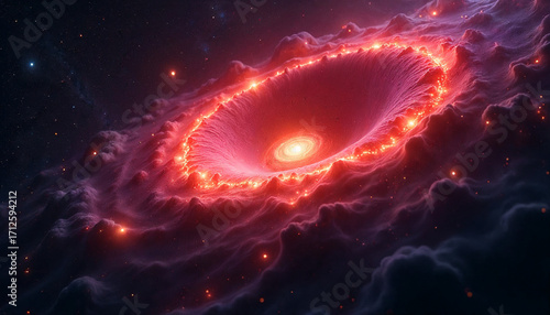 At Cosmic Dawn: A Primordial Rotating Disk Hosting at Least Fifteen Dense Star-Forming Clumps