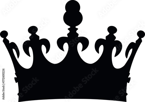 King and queen crown silhouette, crown clip art
