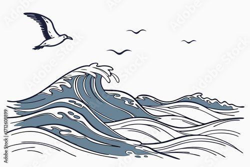 whale in the sea