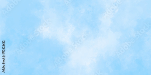 Abstract grunge sky blue soft painted watercolor paint splash. inspiring views of fluffy clouds blue sky background. cloudy blue sky various natural clouds and smoke. morning cloud in the sky.