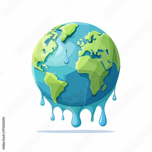 Melting Earth A Visual Representation of Climate Change and Global Warming