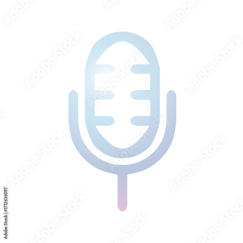 Mic icon design template