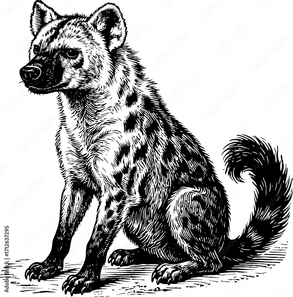 Obraz premium Hyena-3.eps