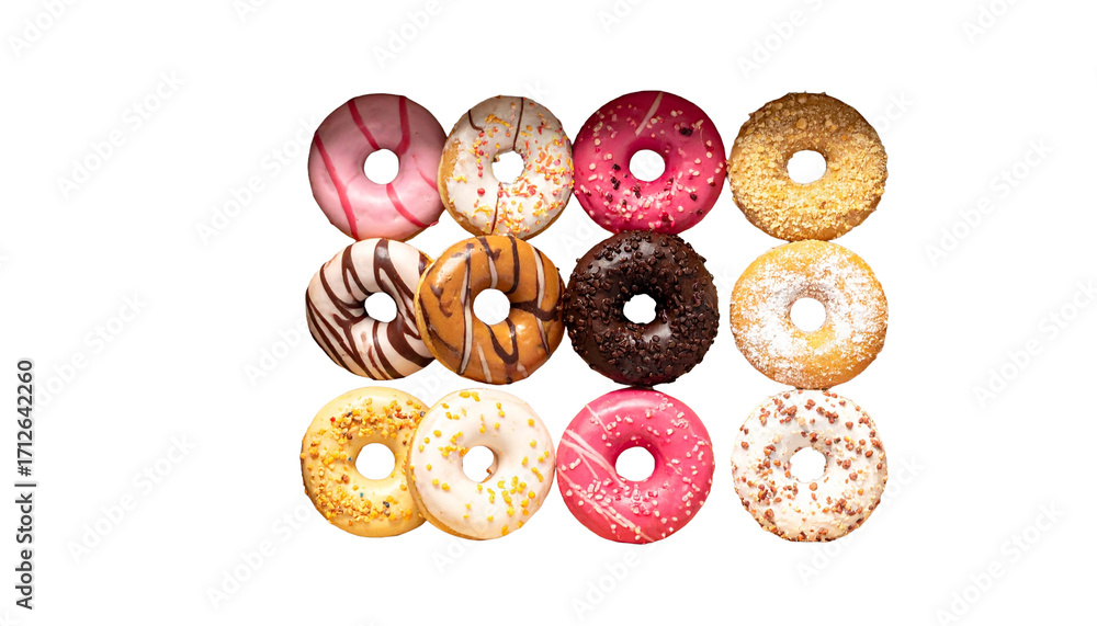 Obraz premium Donuts png