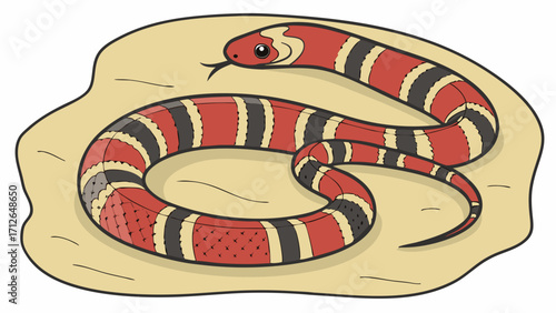 snake in the shape of a snake