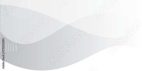 Abstract white and gray background. Vector abstract modern graphic design for template, Eps10 vector