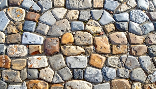 paving stones in the street