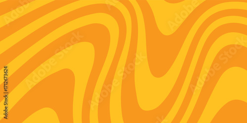 Minimalist background with cute wavy lines pattern. eps10 vector