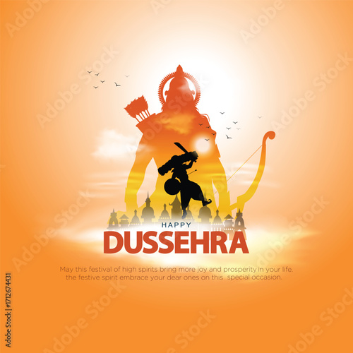 Happy Dussehra design