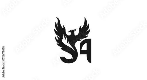 Stylized Phoenix Logo with SA Initials.