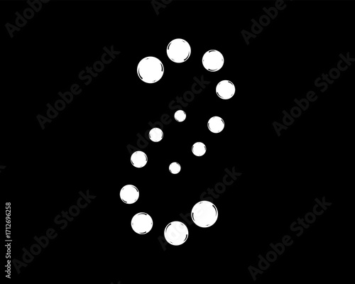 bubble icon vector illustration design template 