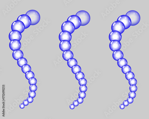 bubble icon vector illustration design template 