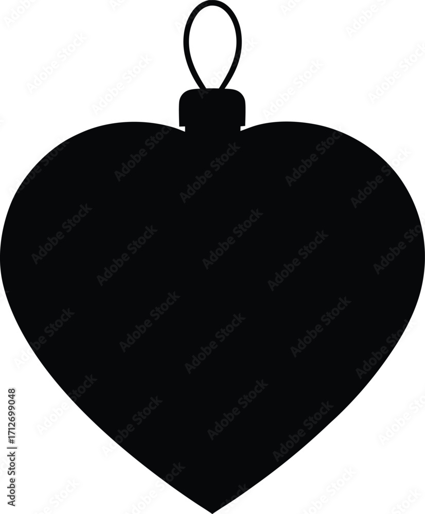 Obraz premium heart shaped apple