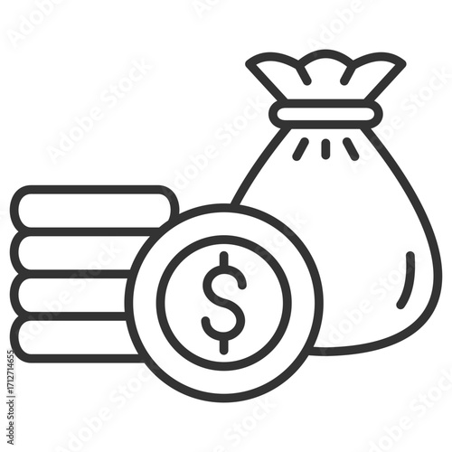 Money Outline Icon