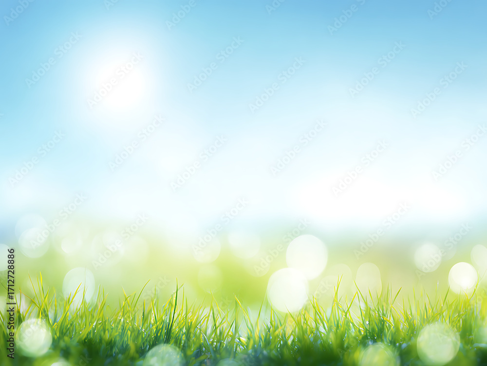 Obraz premium grass, spring, nature