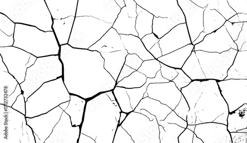 seamless texture of stone wall. cracked wall background. Hand drawing texture. Vector illustration