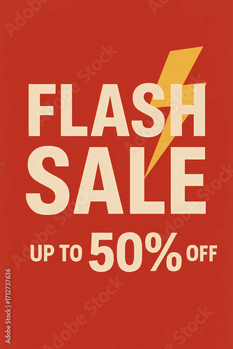 red sale poster