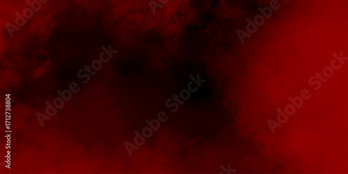 Fantasy abstract dark red background. Abstract grunge cloudy smoke texture vintage watercolor background.  Fire background with copy space for design. Armageddon, apocalypse, spooky, halloween