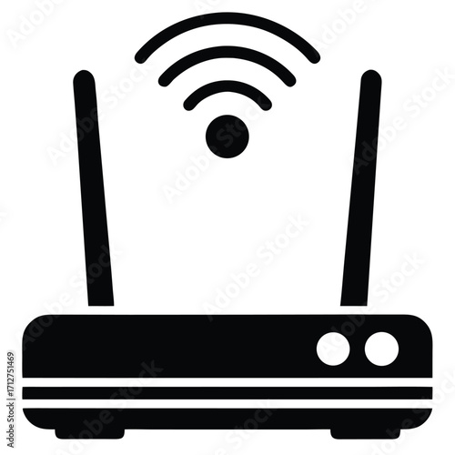 wi fi router vectoe icon