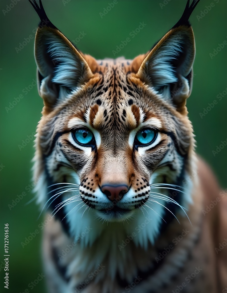 Fototapeta premium close up of a lynx