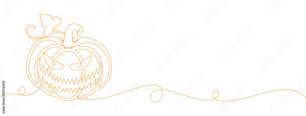 custom made wallpaper toronto digitalOrange halloween pumpkins isolated on white background
