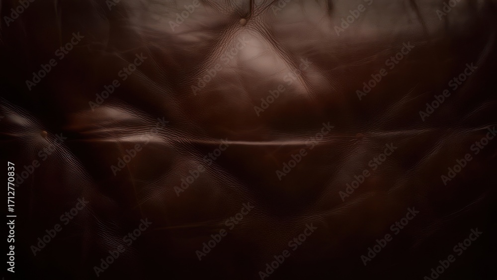 Naklejka premium Close-up leather sofa texture