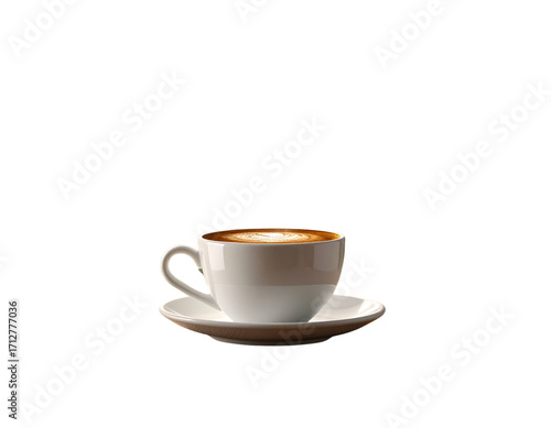 Wallpaper Mural  Cup of Coffee on Wooden Table Torontodigital.ca