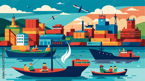 From artisanal fishing boats to colossal container ships all types of vessels can be found at the busy city harbor. Each one carries a different story adding layers of history and